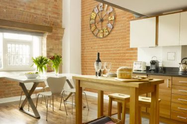 Отделка стен на кухне: 205+ Фото Вариантов (панели, ламинат, штукатурка). Как сочетать практичность с эстетикой?