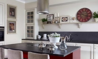 Отделка стен на кухне: 205+ Фото Вариантов (панели, ламинат, штукатурка). Как сочетать практичность с эстетикой?