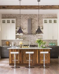 Отделка стен на кухне: 205+ Фото Вариантов (панели, ламинат, штукатурка). Как сочетать практичность с эстетикой?