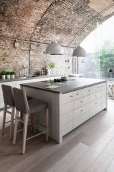 Отделка стен на кухне: 205+ Фото Вариантов (панели, ламинат, штукатурка). Как сочетать практичность с эстетикой?