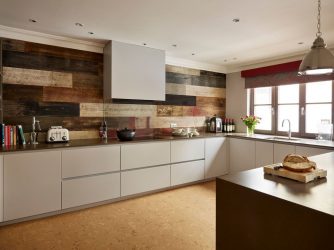 Отделка стен на кухне: 205+ Фото Вариантов (панели, ламинат, штукатурка). Как сочетать практичность с эстетикой?