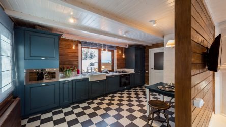 Отделка стен на кухне: 205+ Фото Вариантов (панели, ламинат, штукатурка). Как сочетать практичность с эстетикой?