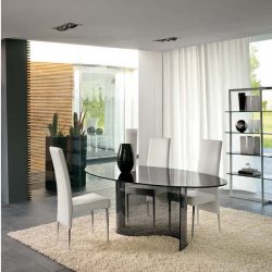 Овальный стол на кухне – Универсальный вариант для любого интерьера (210+ Фото раздвижных, стеклянных и деревянных моделей)