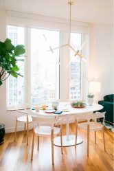 Овальный стол на кухне – Универсальный вариант для любого интерьера (210+ Фото раздвижных, стеклянных и деревянных моделей)