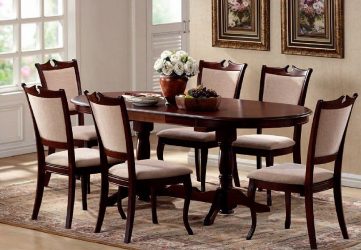 Овальный стол на кухне – Универсальный вариант для любого интерьера (210+ Фото раздвижных, стеклянных и деревянных моделей)