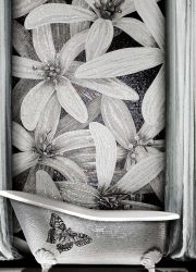 Варианты панно из плитки для ванной комнаты: 185+ (Фото) Вариантов на стену