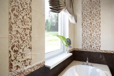 Варианты панно из плитки для ванной комнаты: 185+ (Фото) Вариантов на стену