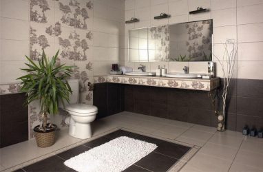 Варианты панно из плитки для ванной комнаты: 185+ (Фото) Вариантов на стену