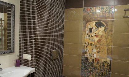 Варианты панно из плитки для ванной комнаты: 185+ (Фото) Вариантов на стену