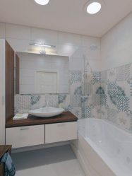 Выбираем плитку для маленькой ванной комнаты. Оптимальное сочетание стиля и дизайна, ТОП-10 решений + 150 ФОТО