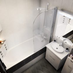 Выбираем плитку для маленькой ванной комнаты. Оптимальное сочетание стиля и дизайна, ТОП-10 решений + 150 ФОТО