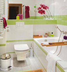 Выбираем плитку для маленькой ванной комнаты. Оптимальное сочетание стиля и дизайна, ТОП-10 решений + 150 ФОТО