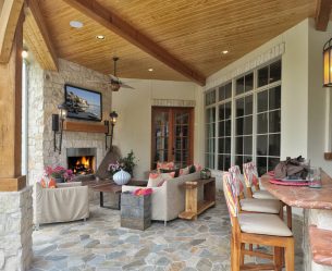 Полка для телевизора на стену (295+ Фото): Нюансы оформления (навесная, угловая, стеклянная)