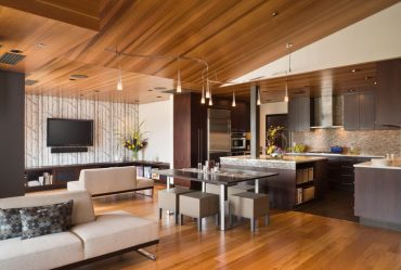 Полка для телевизора на стену (295+ Фото): Нюансы оформления (навесная, угловая, стеклянная)