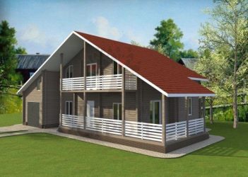 Проекты одноэтажных домов из бруса: Правила оформления, достоинства и недостатки