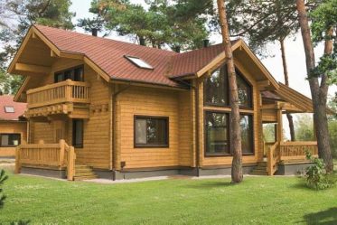 Проекты одноэтажных домов из бруса: Правила оформления, достоинства и недостатки