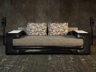 Современные Прямые и Узкие диваны со спальным местом от «А» до «Я» (175+Фото на кухню и в гостиную)