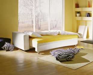 Современные Прямые и Узкие диваны со спальным местом от «А» до «Я» (175+Фото на кухню и в гостиную)