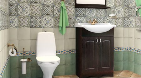 Мебель для ванной комнаты: Особенности выбора Раковины с тумбой  — как не ошибиться? (190+ Фото)