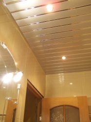 Реечный потолок в ванной комнате: 4 Шага к безупречному результату. Установка своими руками