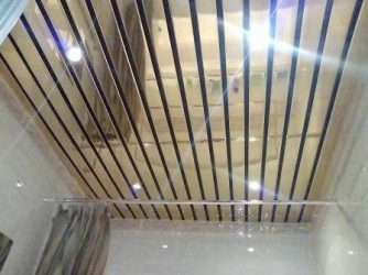 Реечный потолок в ванной комнате: 4 Шага к безупречному результату. Установка своими руками