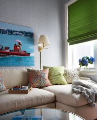 Римские шторы в интерьере (205+ Фото) – Стильный оконный декор своими руками (пошаговая инструкция)