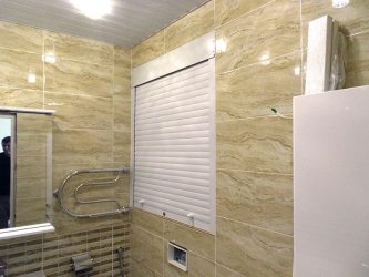 Рольставни в туалет — Выбор современного человека. 70+ (Фото) вариантов и нюансы их установки