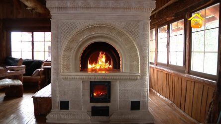 Симбиоз настоящего и прошлого! Исконно русские печи в интерьерах домов