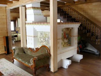 Симбиоз настоящего и прошлого! Исконно русские печи в интерьерах домов