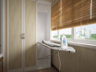 Дизайн Балкона со шкафом – экономим пространство квартиры (165+ Фото). Как сделать красивый Шкаф своими руками?