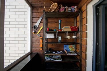 Дизайн Балкона со шкафом – экономим пространство квартиры (165+ Фото). Как сделать красивый Шкаф своими руками?