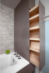 Шкаф-пенал для ванной (130+ Фото): Модели, о которых Вы еще не знали (напольный, угловой, подвесной)