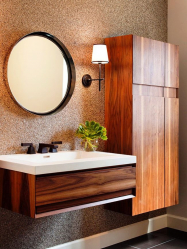 Шкаф-пенал для ванной (130+ Фото): Модели, о которых Вы еще не знали (напольный, угловой, подвесной)