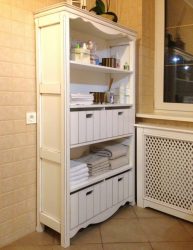 Шкаф-пенал для ванной (130+ Фото): Модели, о которых Вы еще не знали (напольный, угловой, подвесной)