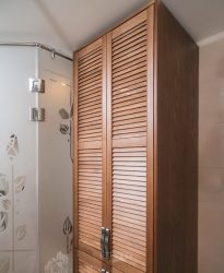 Шкаф-пенал для ванной (130+ Фото): Модели, о которых Вы еще не знали (напольный, угловой, подвесной)