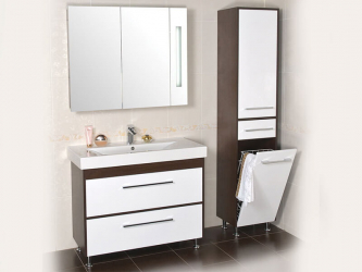 Шкаф-пенал для ванной (130+ Фото): Модели, о которых Вы еще не знали (напольный, угловой, подвесной)