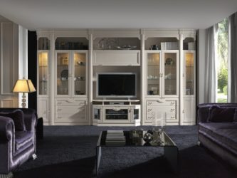 Красивый шкаф-стенка в Гостиную: 140+ Фото больших и модульных Стенок