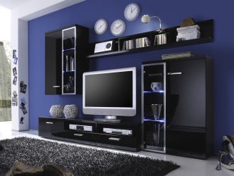 Красивый шкаф-стенка в Гостиную: 140+ Фото больших и модульных Стенок