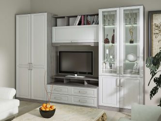 Красивый шкаф-стенка в Гостиную: 140+ Фото больших и модульных Стенок