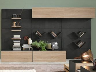 Красивый шкаф-стенка в Гостиную: 140+ Фото больших и модульных Стенок