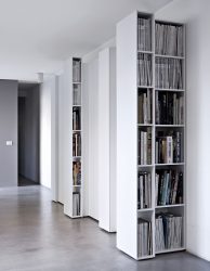 Книжные шкафы со стеклянными дверцами — 170+ (Фото) Вариантов моделей