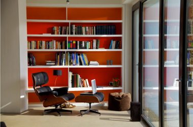 Книжные шкафы со стеклянными дверцами — 170+ (Фото) Вариантов моделей