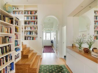 Книжные шкафы со стеклянными дверцами — 170+ (Фото) Вариантов моделей