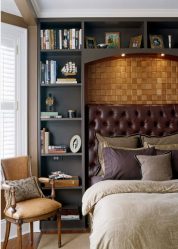 Книжные шкафы со стеклянными дверцами — 170+ (Фото) Вариантов моделей