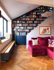 Книжные шкафы со стеклянными дверцами — 170+ (Фото) Вариантов моделей