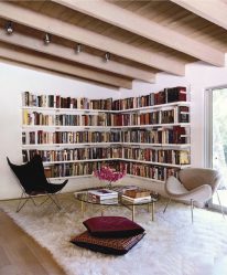 Книжные шкафы со стеклянными дверцами — 170+ (Фото) Вариантов моделей