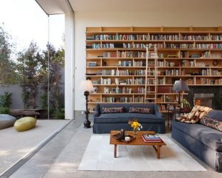 Книжные шкафы со стеклянными дверцами — 170+ (Фото) Вариантов моделей