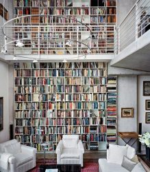 Книжные шкафы со стеклянными дверцами — 170+ (Фото) Вариантов моделей