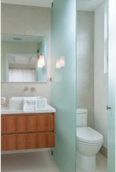 Шторки в ванную комнату: 175+ (Фото) Выбора для Вашего дизайна (тканевые, пластиковые,стеклянные)