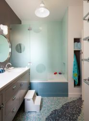 Шторки в ванную комнату: 175+ (Фото) Выбора для Вашего дизайна (тканевые, пластиковые,стеклянные)